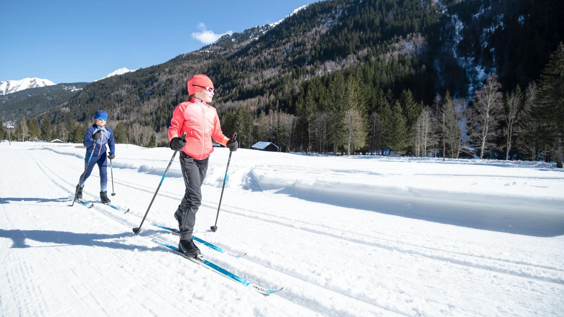 classic cross-country skiing