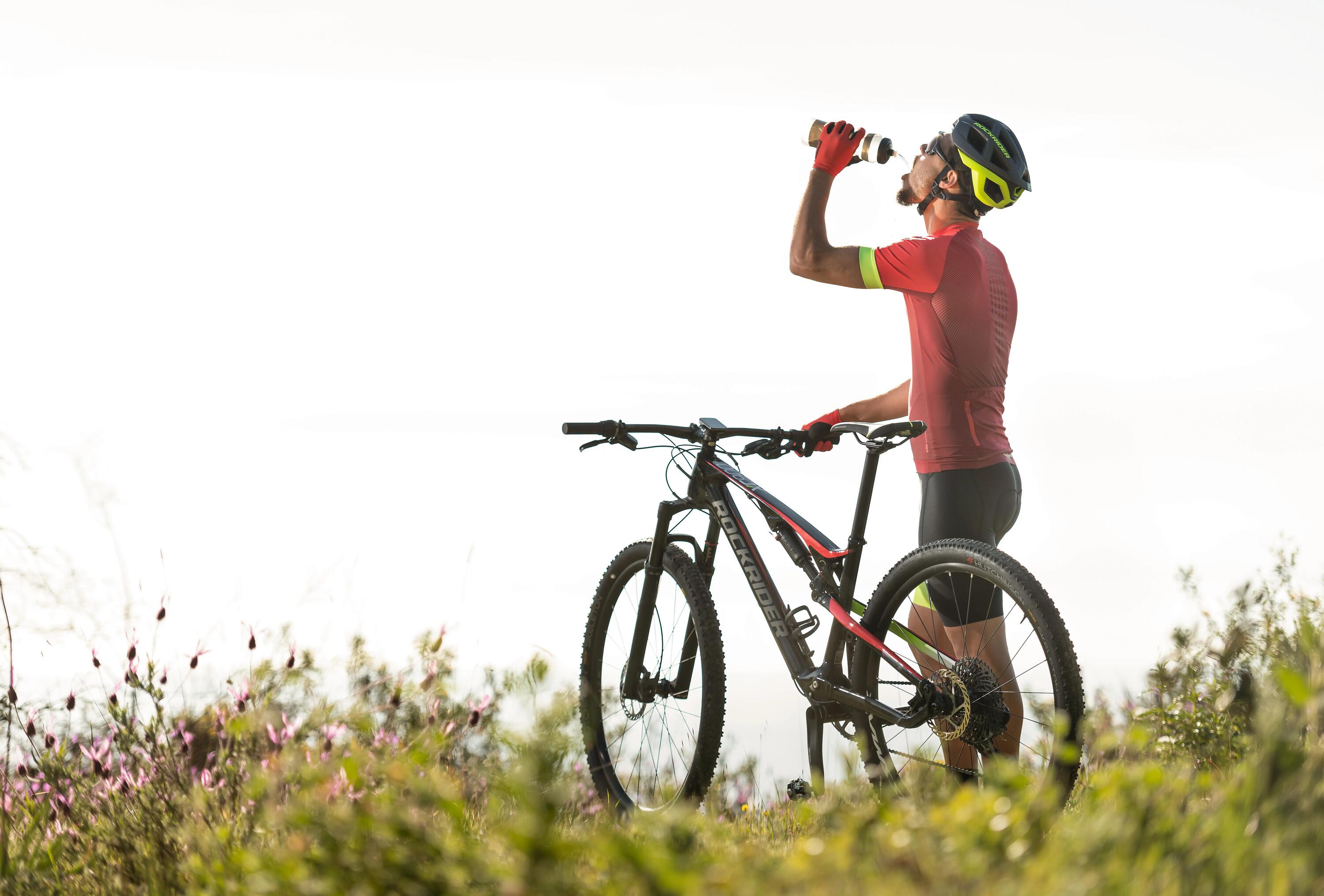 29 inch Full-Suspension Carbon Mountain Bike XC 900 - Red/Black 23/24