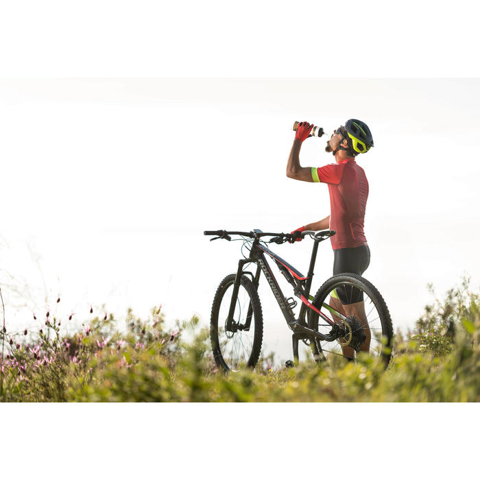 29 Full Suspension Carbon Mountain Bike Xc 900 S Red Black Rockrider Decathlon