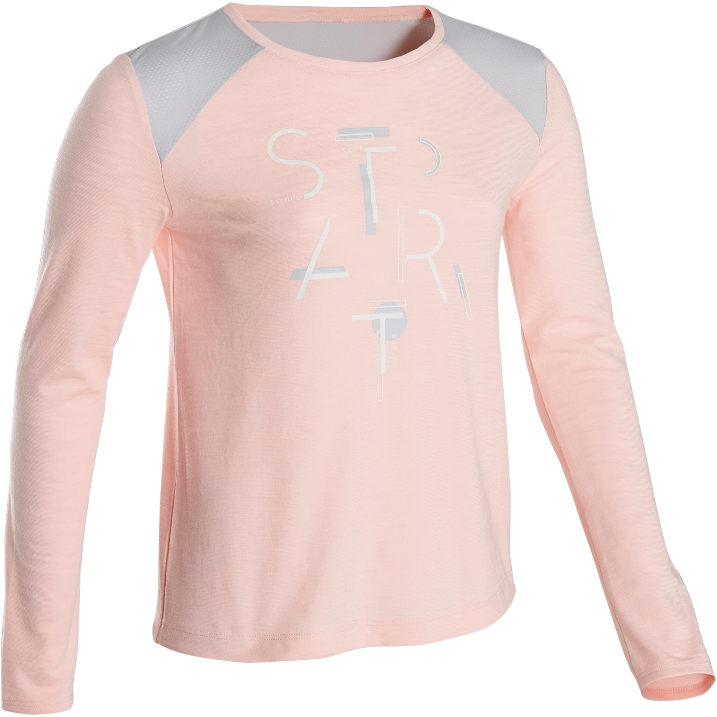 t shirt enfant rose