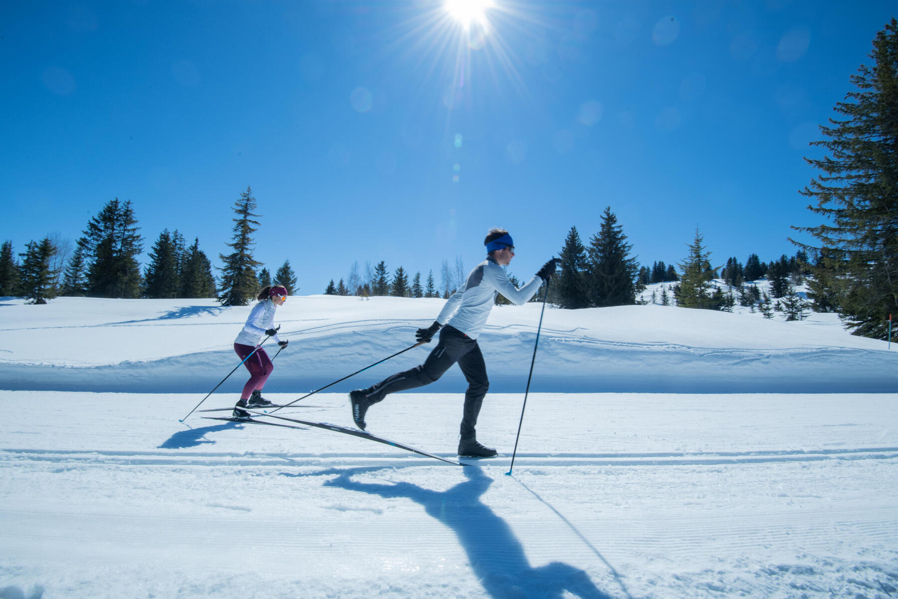 D COUVRIR ET S INITIER AU SKI DE FOND CLASSIQUE