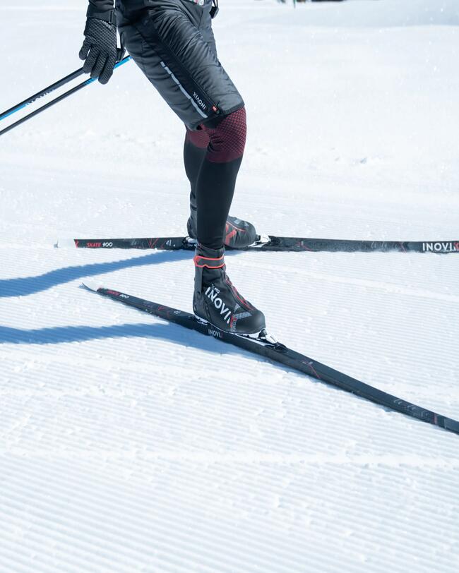 Short chaud de ski de fond Homme XC S SHORT 500 - Noir