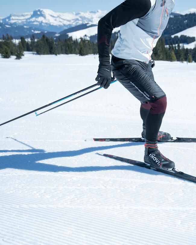 Men's Cross-Country Skiing Warm Shorts XC S SHORT 500 - Black
