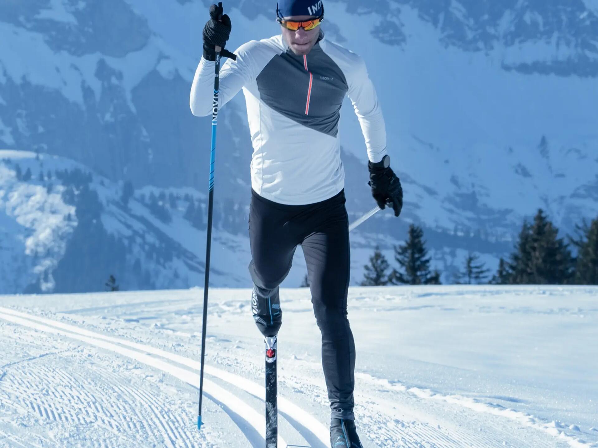 advanced-level classic cross-country skiing