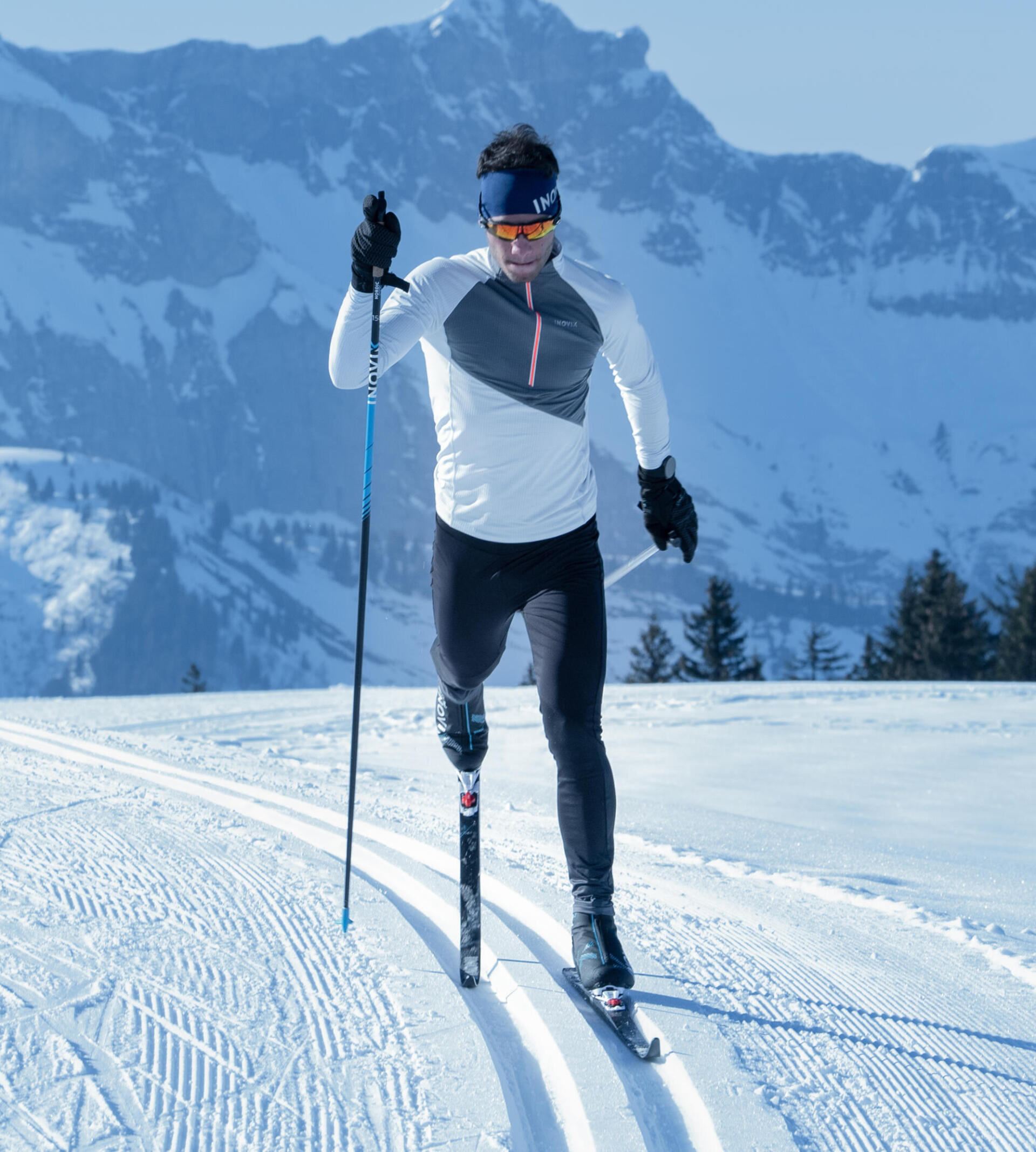 advanced-level classic cross-country skiing