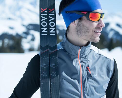 man ready for a cross-country ski race