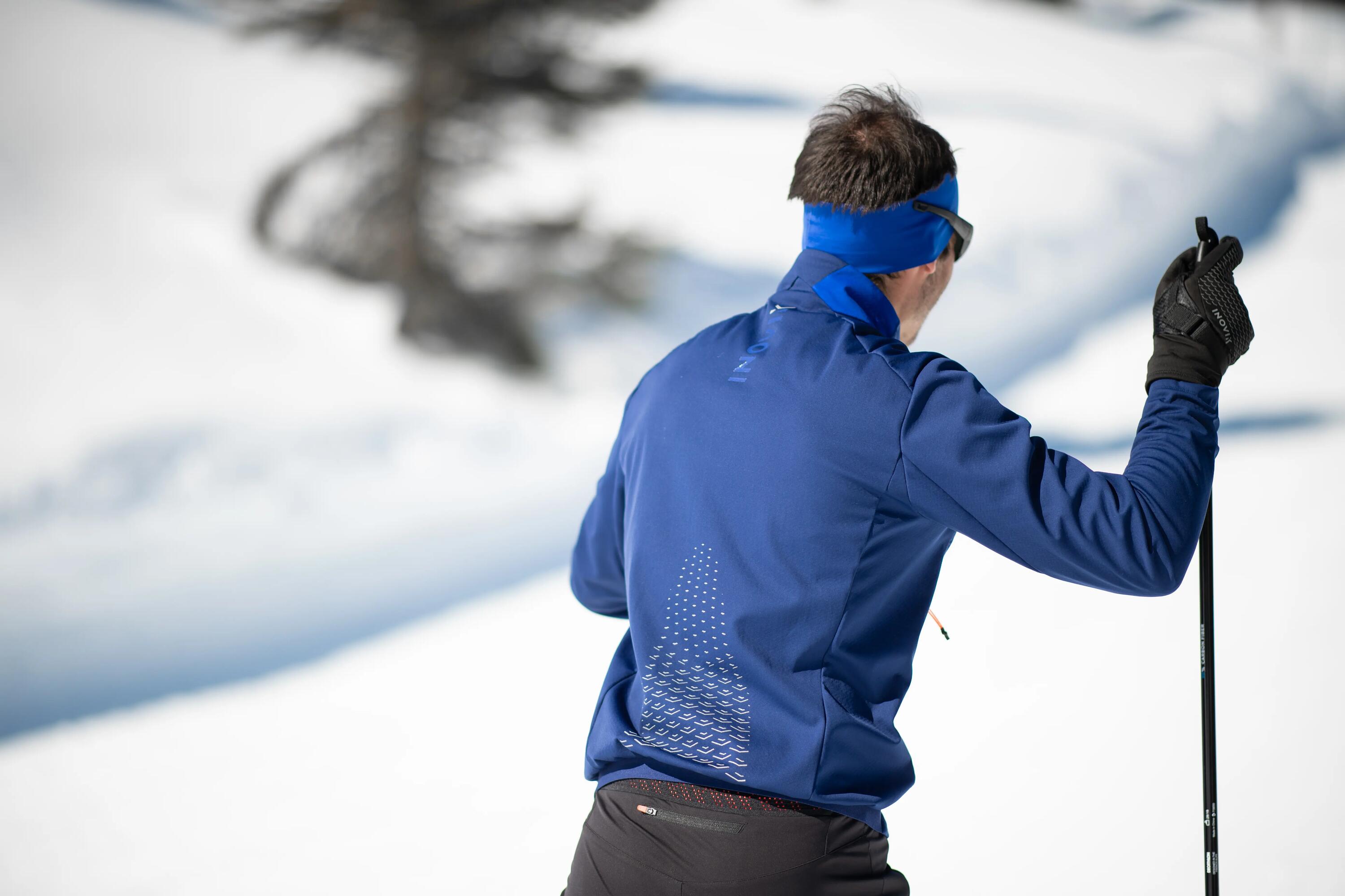 Adult Cross-Country Skiing Headband XC S Head 500 -Blue 6/7
