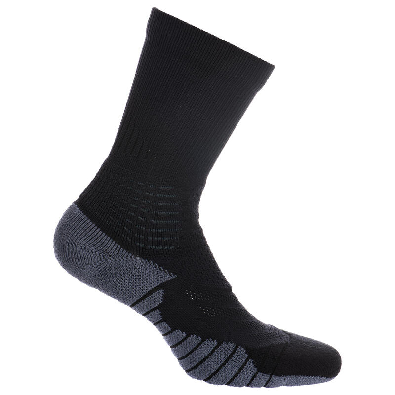 成人款中筒籃球襪SO900－黑色