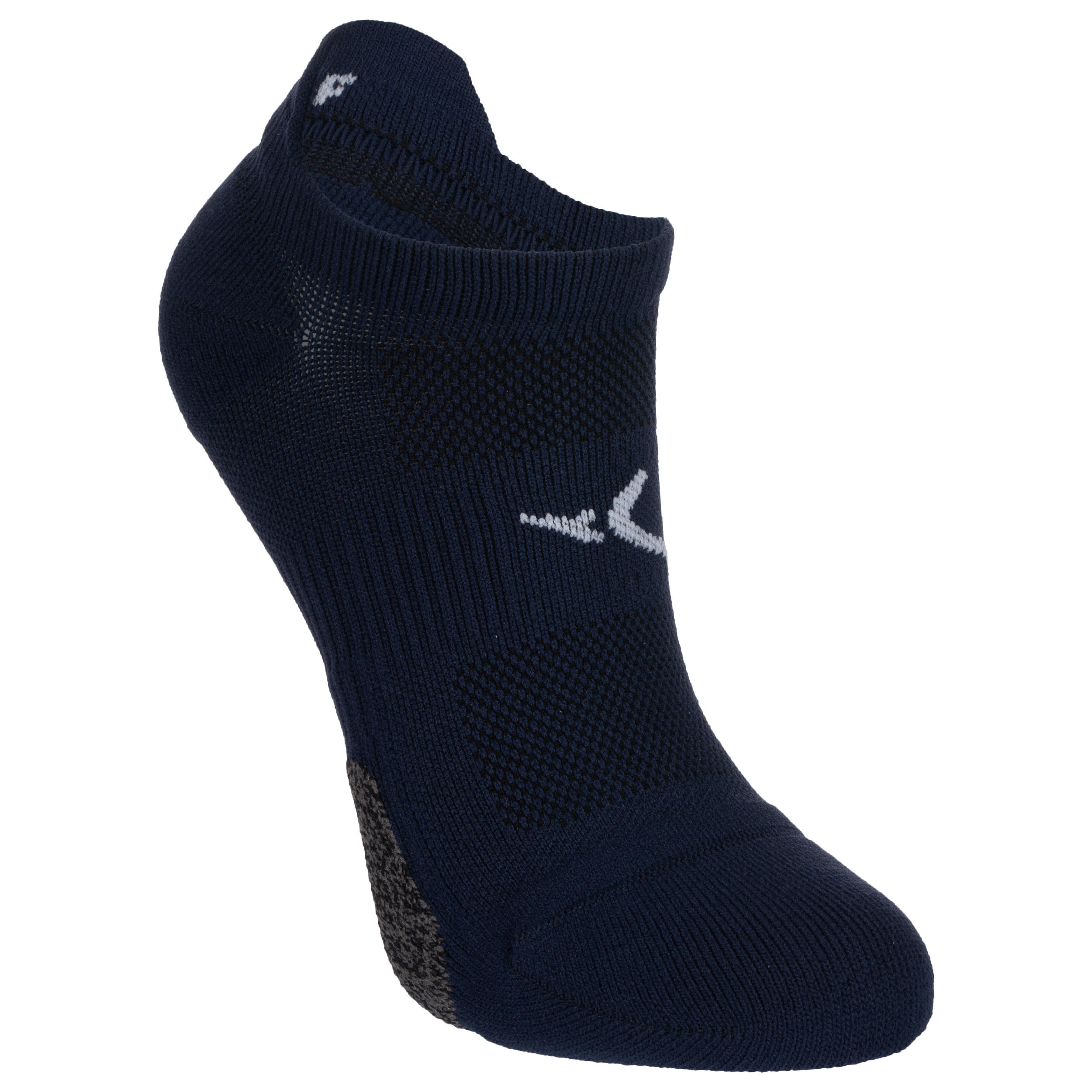 DOMYOS Invisible Fitness Cardio Training Socks Twin-Pack - Blue