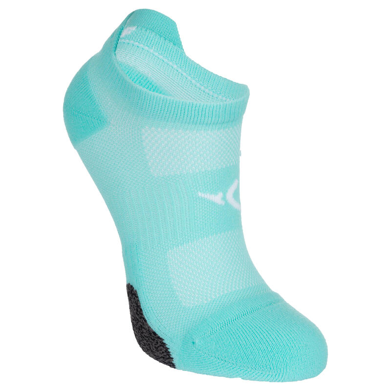 Invisible Fitness Cardio Training Socks Twin-Pack - Turquoise