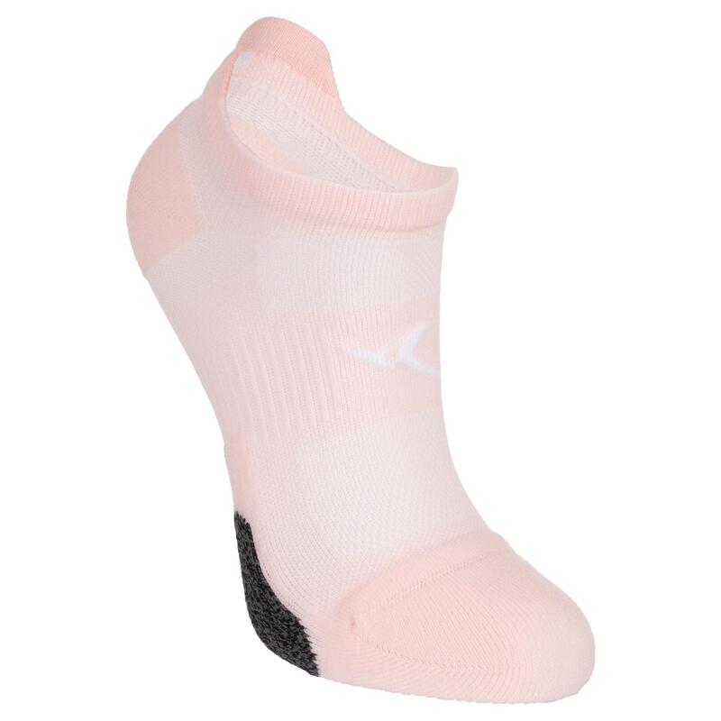 Invisible Fitness Cardio Training Socks Twin-Pack - Pink