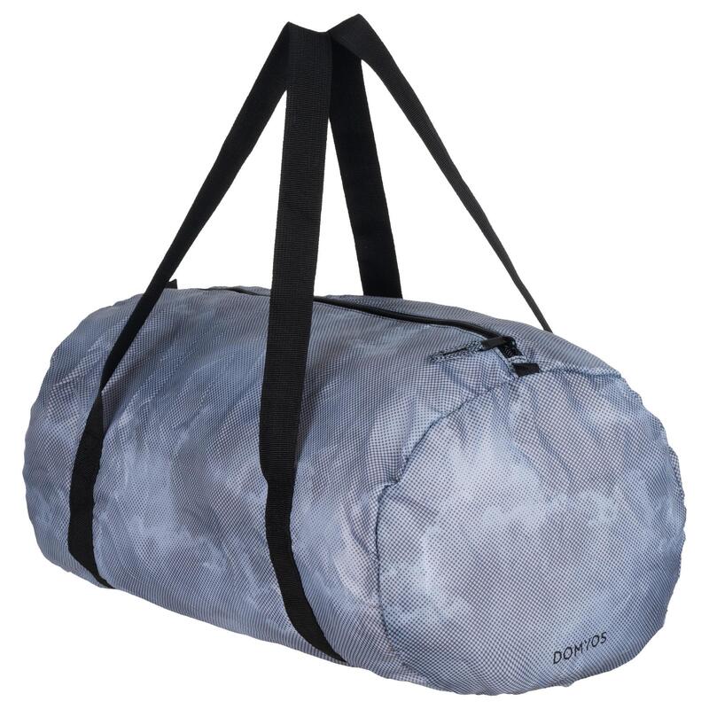 Geantă Pliabilă Fitness Cardio 30L Verde/Gri