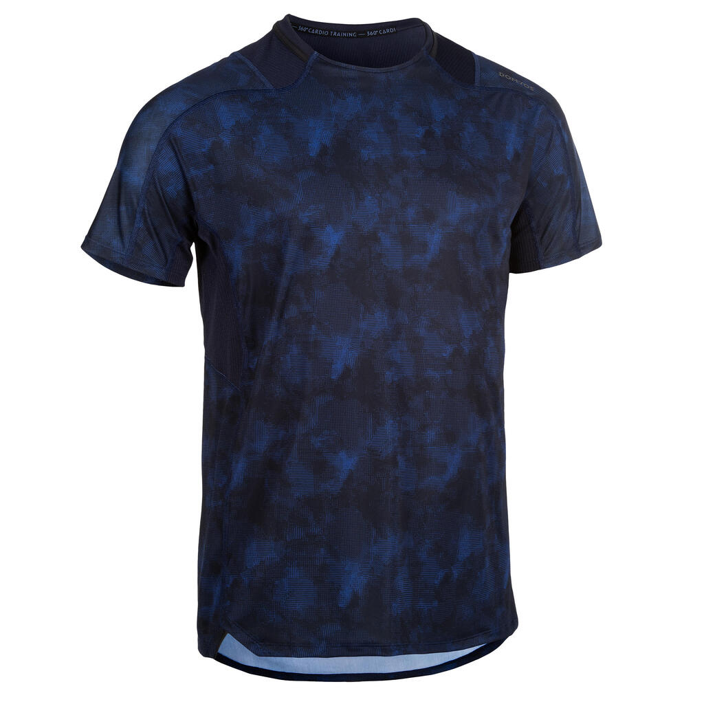 FTS 500 Fitness Cardio Training T-Shirt - Blue