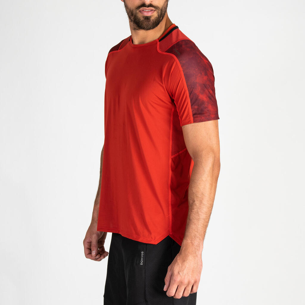 FTS 500 Fitness Cardio Training T-Shirt - Red