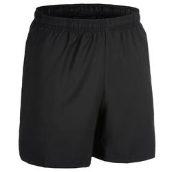 Pantaloncini uomo fitness essential 100 traspirante neri DOMYOS | DECATHLON
