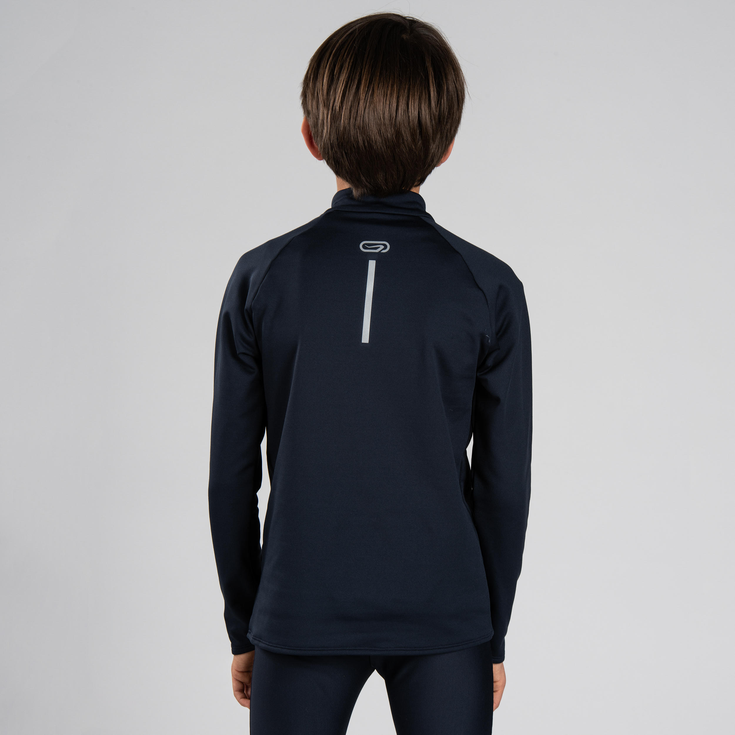 Kids' Athletics Long-Sleeved Jersey Essential - abyss grey 3/9