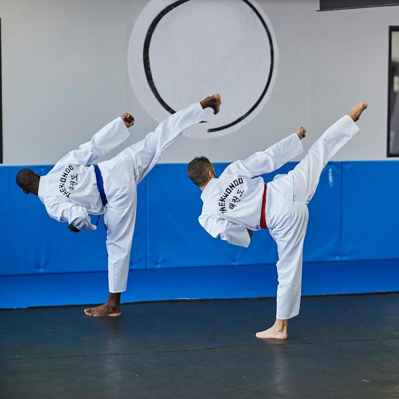 Taekwondo-Anzug 500 Erwachsene, LIEFERUNG OHNE GÜRTEL