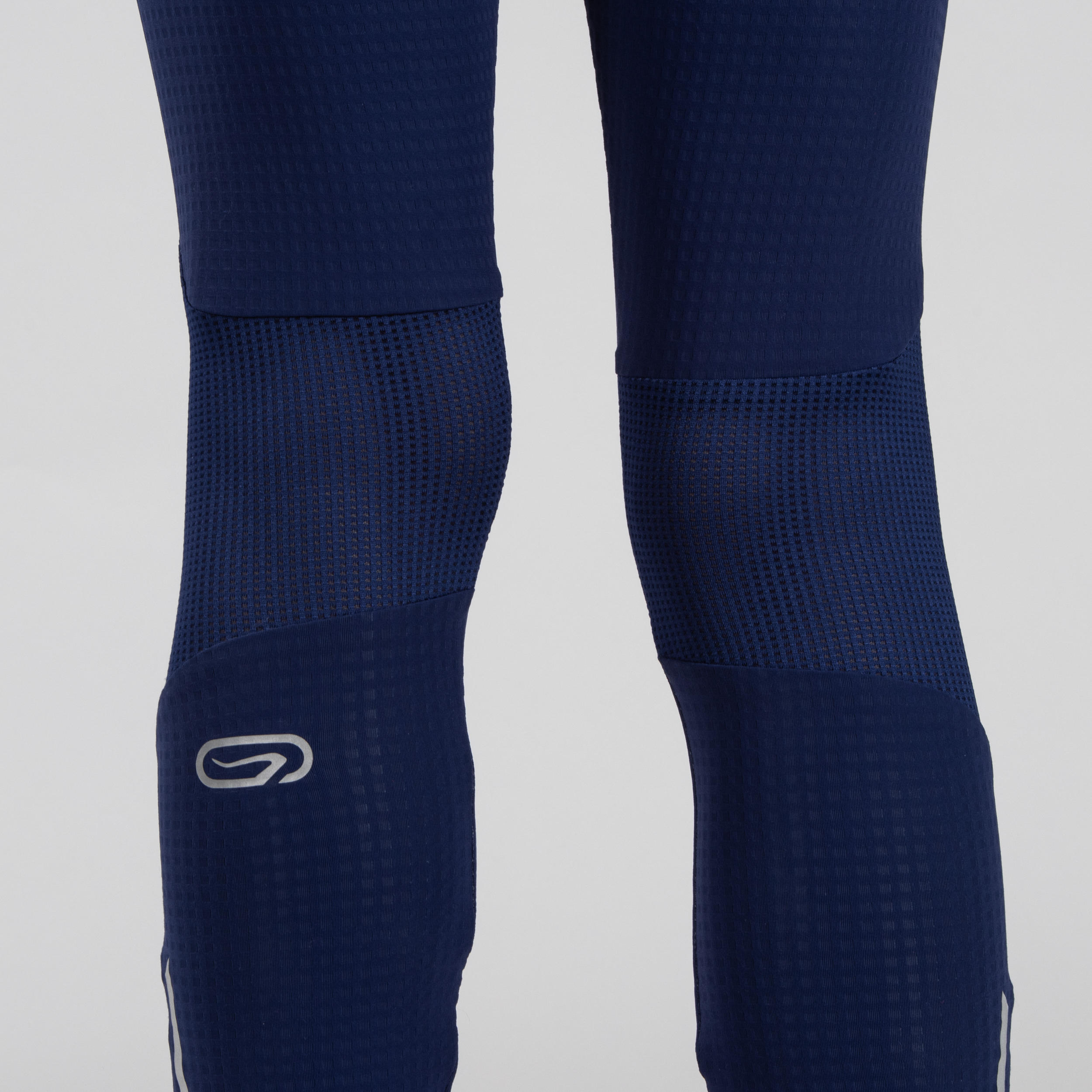 Kids' Athletics Tights Kiprun - Blue Red 9/14