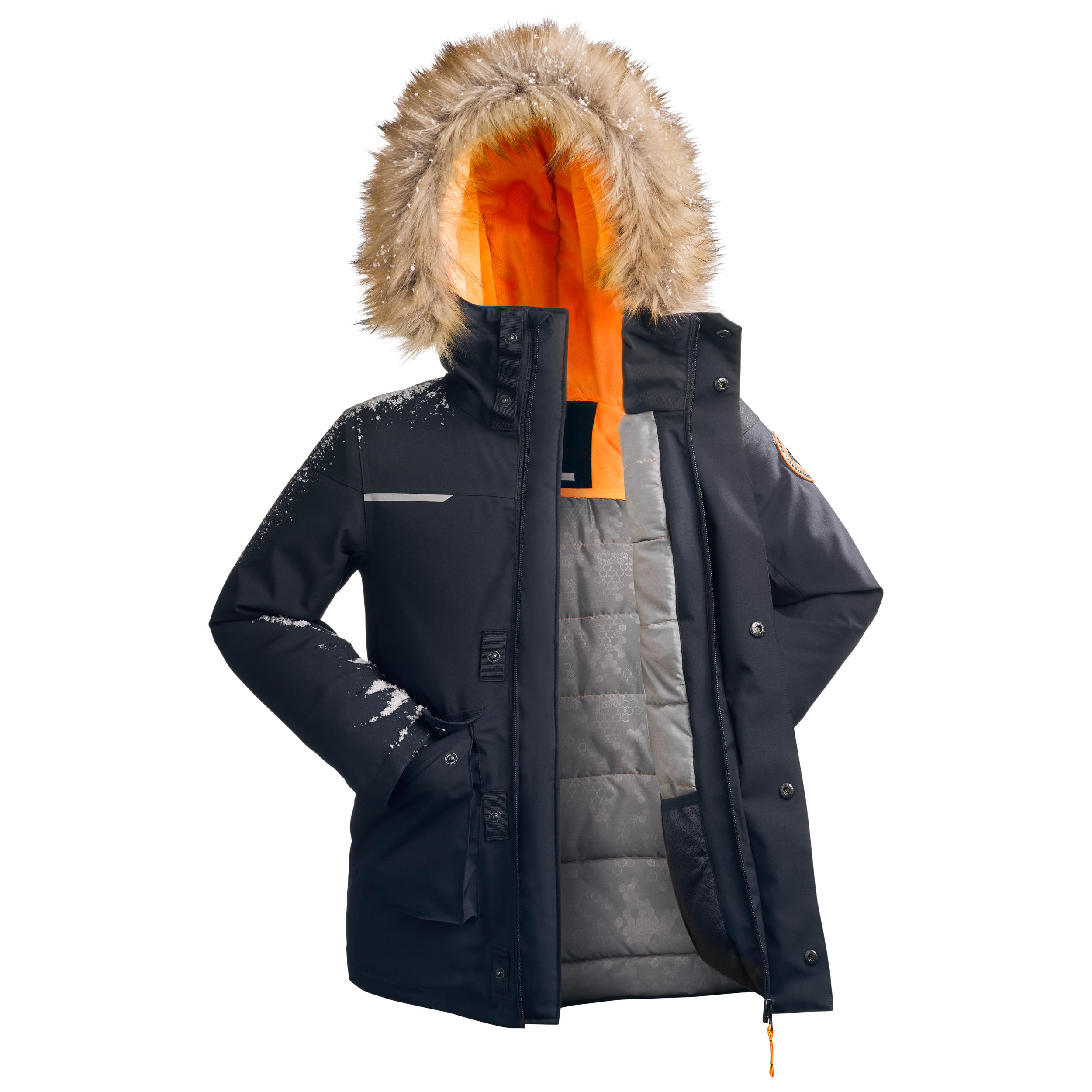 PARKA CHAUDE ET IMPERM ABLE DE RANDONN E SH500 U WARM ENFANT 7