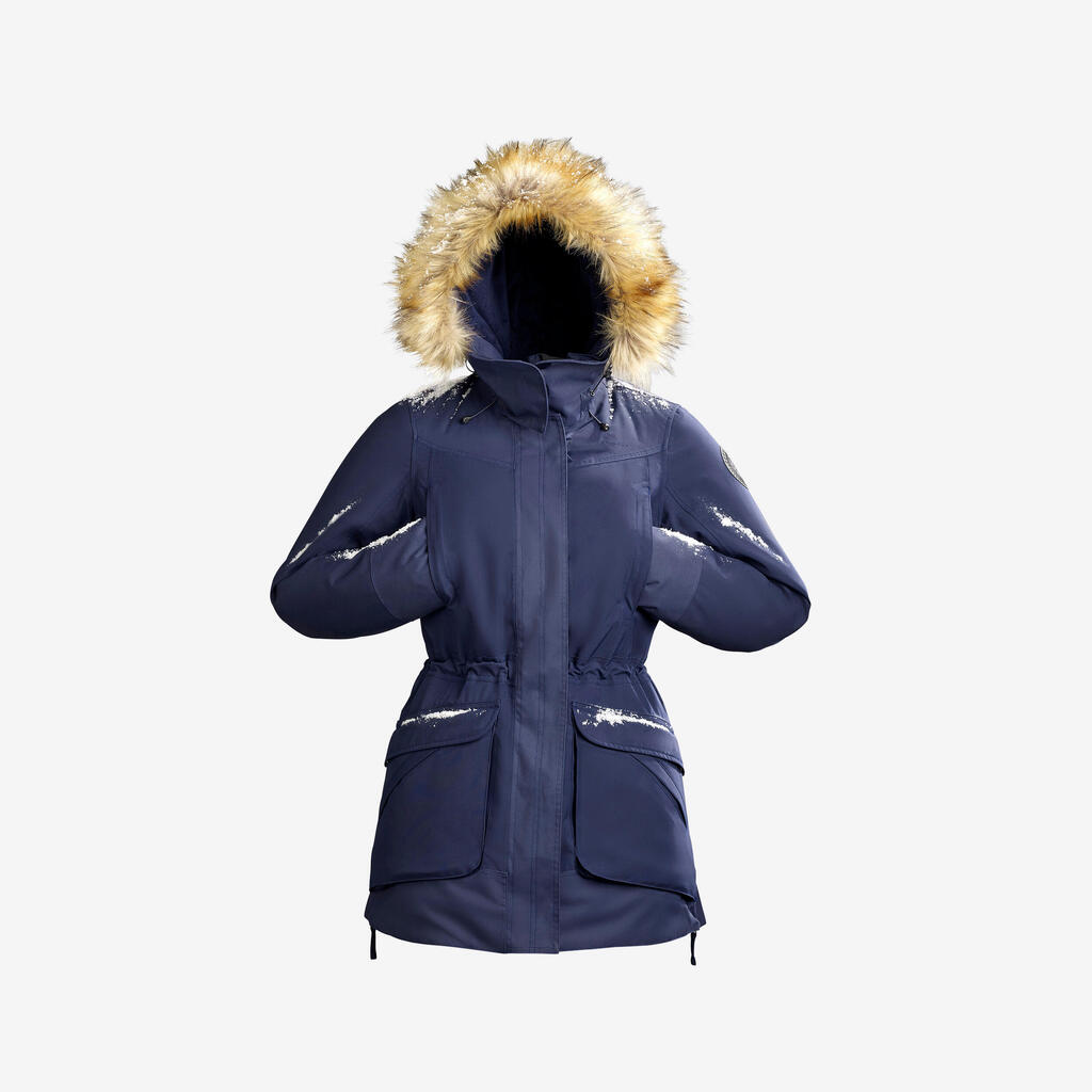 Women's Hiking Warm Waterproof Parka SH500 U-Warm