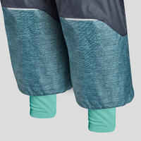 Pantalones de montaña trekking invierno Niños 2-6 Años Quechua SH500 Warm azul