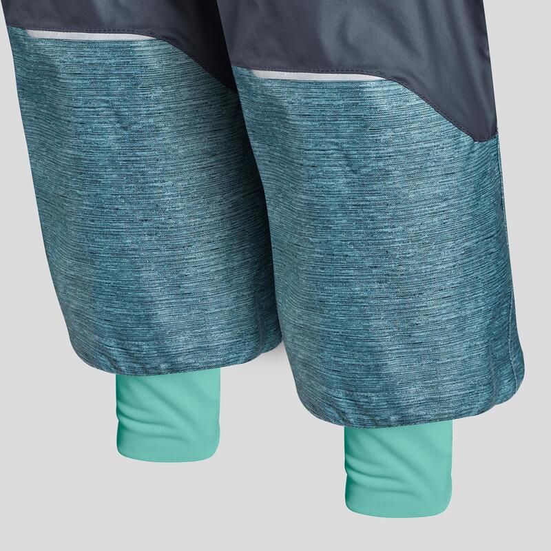 Dětské turistické nepromokavé kalhoty SH 500 U-Warm