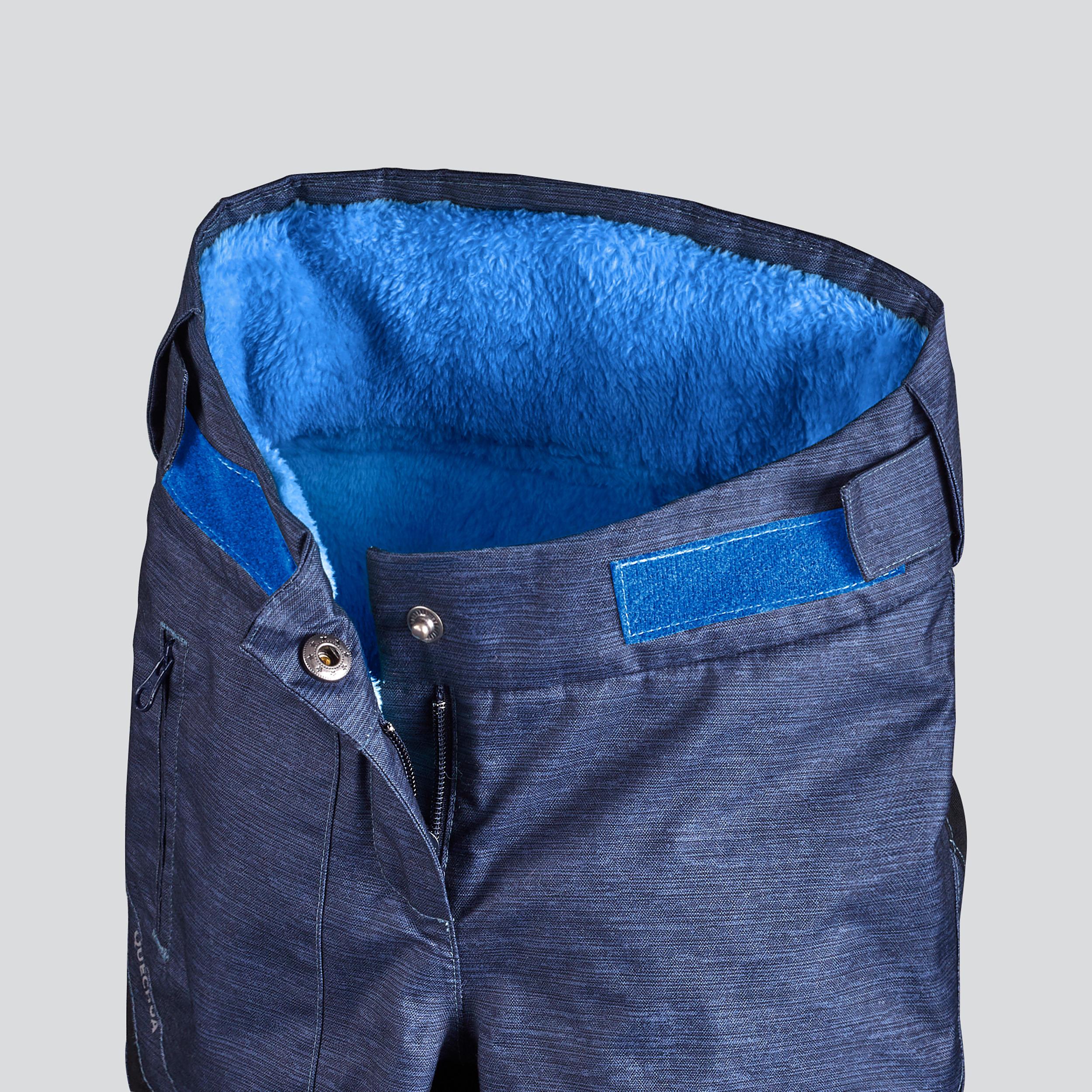 Kids' Warm Waterproof Pants - SH 500 Blue - Inkpot blue, Dark blue -  Quechua - Decathlon