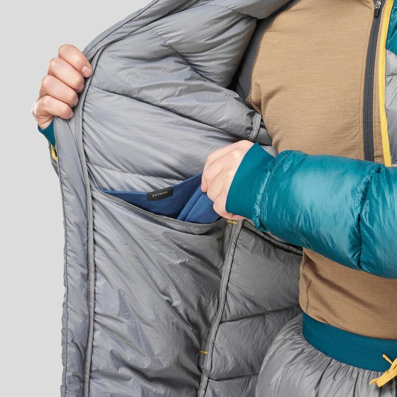 Sac de couchage veste Sleeping Suit - TREK 900 10° plume bleu gris