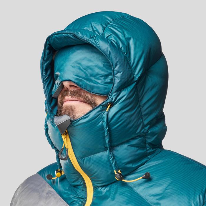 Sac de couchage veste Sleeping Suit TREK900 10° plume rouge gris Forclaz Decathlon