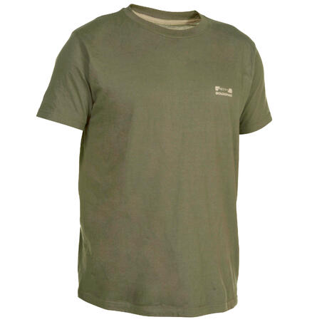 100 short-sleeved hunting t-shirt green