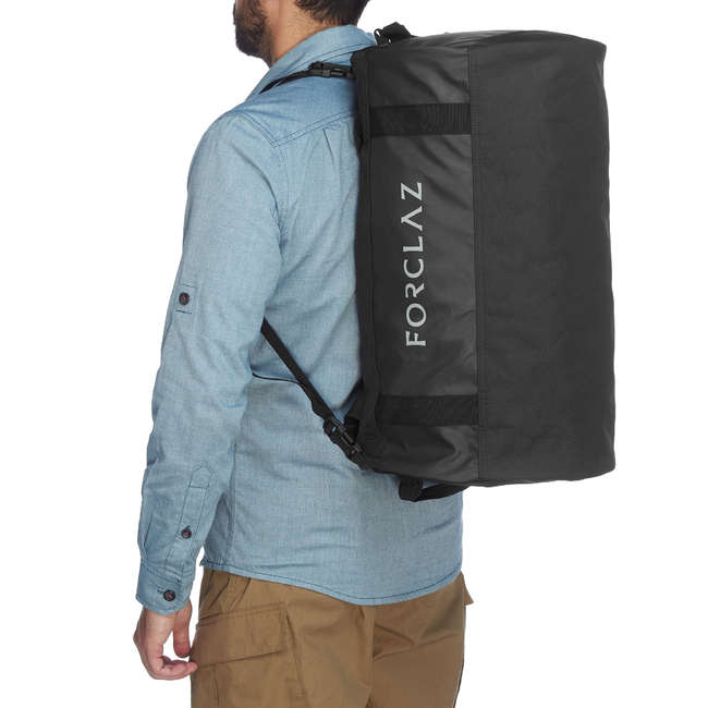 FORCLAZ 40L Holdall Black Decathlon