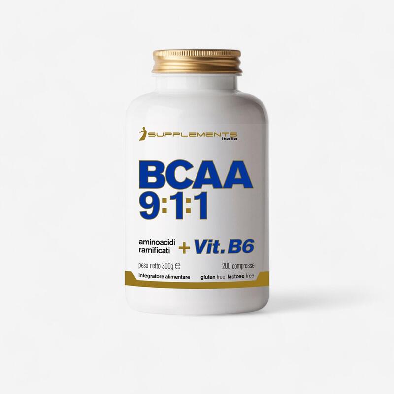 Amminoacidi ramificati Isupplements iCube BCAA 9:1:1 Gluten Free 200cpr