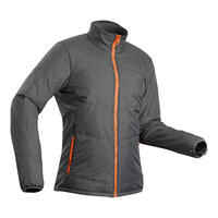 Men's 3-in-1 Waterproof Travel Trekking Jacket Travel 500 -10°C - Black