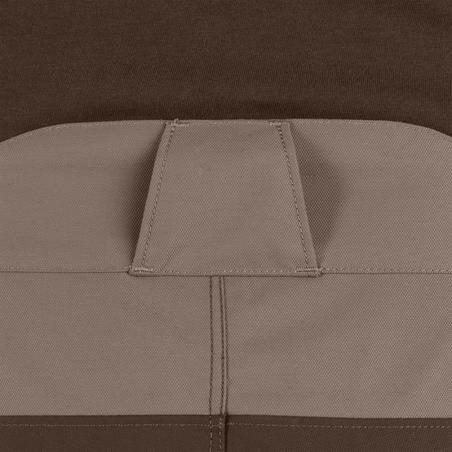 Braon vodootporne pantalone za lov RENFORT 520