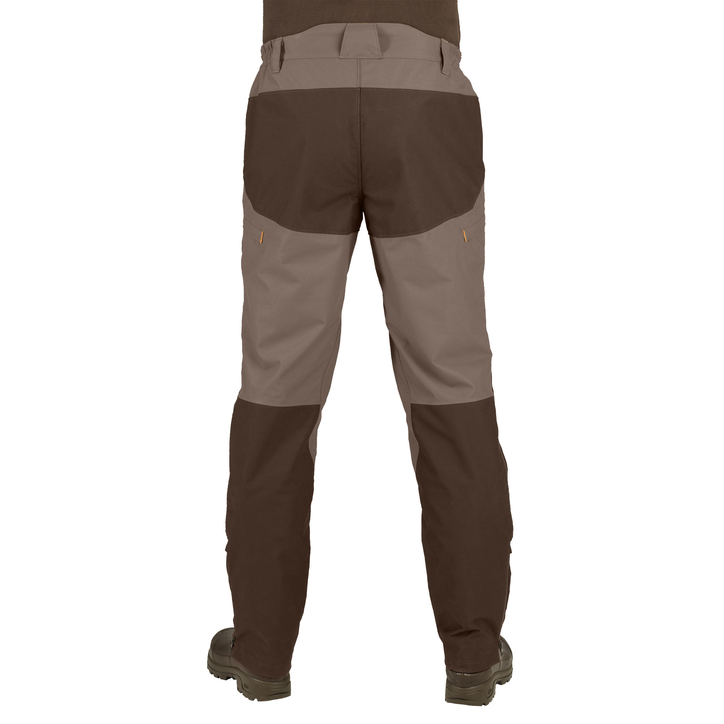 PANTALON CHASSE IMPERMÉABLE RENFORT MARRON 520 2/10