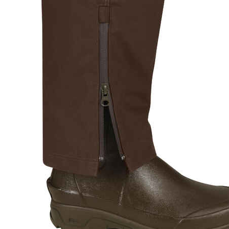 R520 Waterproof Hunting Trousers - Brown