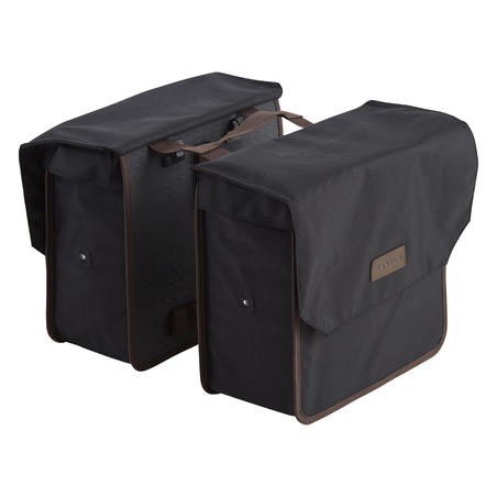 Подвійна сумка , 500 2×20 л - Чорна
