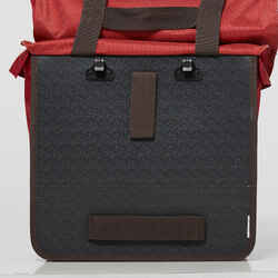 520 Διπλή Τσάντα 2x20L - Μπορντό κόκκινο