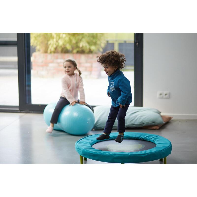 Scarpette antiscivolo da ginnastica baby eco-ideate grigio scuro 