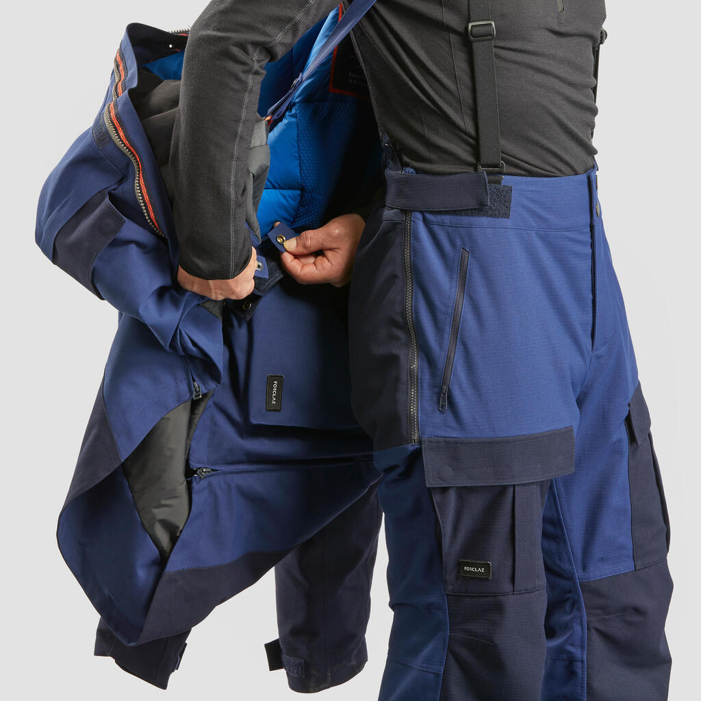 Modre tople hlače ARCTIC 900 za moške in ženske