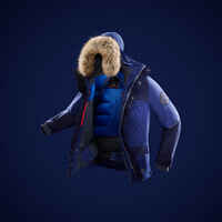 Parka Jacke Trekking Arctic 900 extra warm wasserdicht blau 