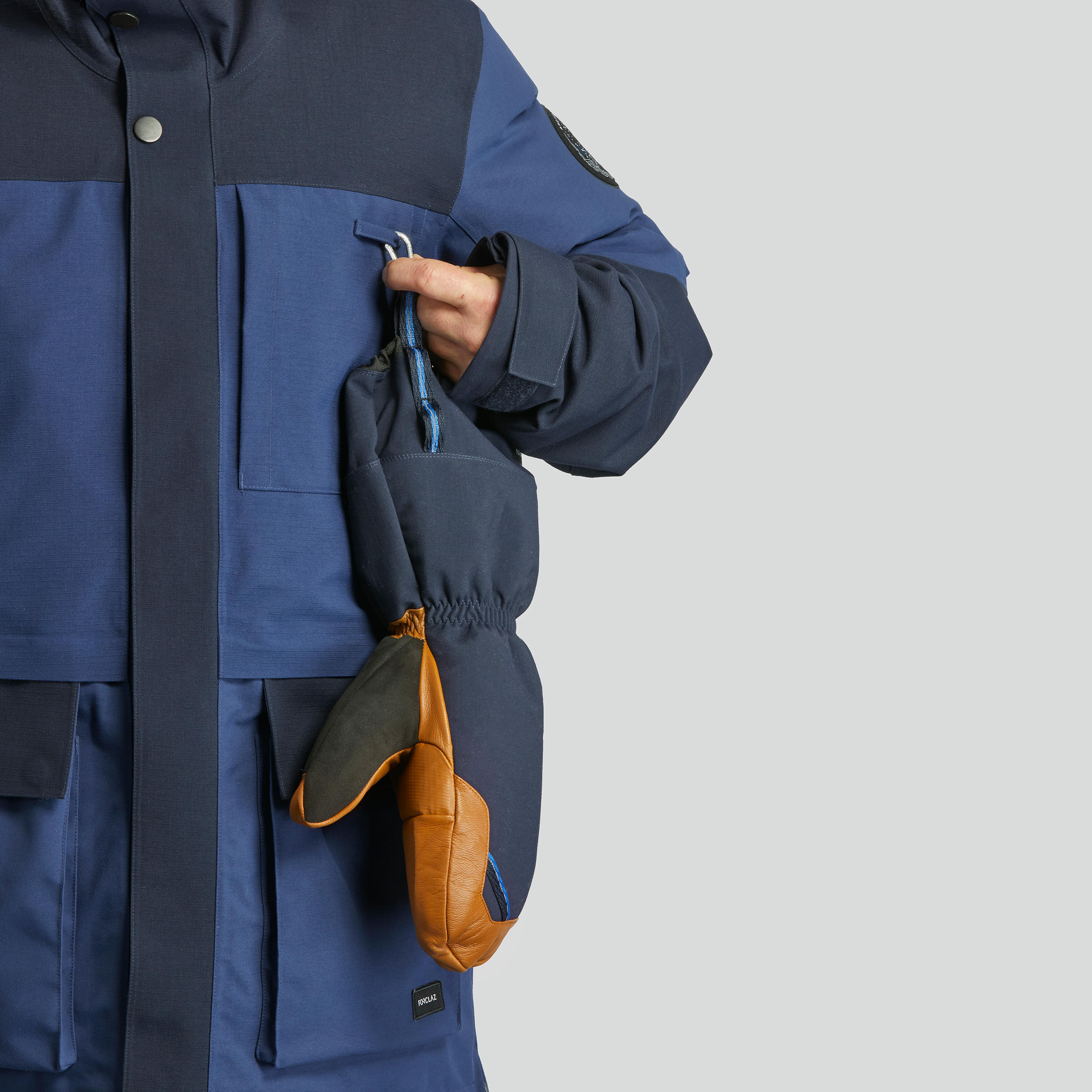 Waterproof Winter Parka Unisex - ARCTIC 900 -30°C Blue