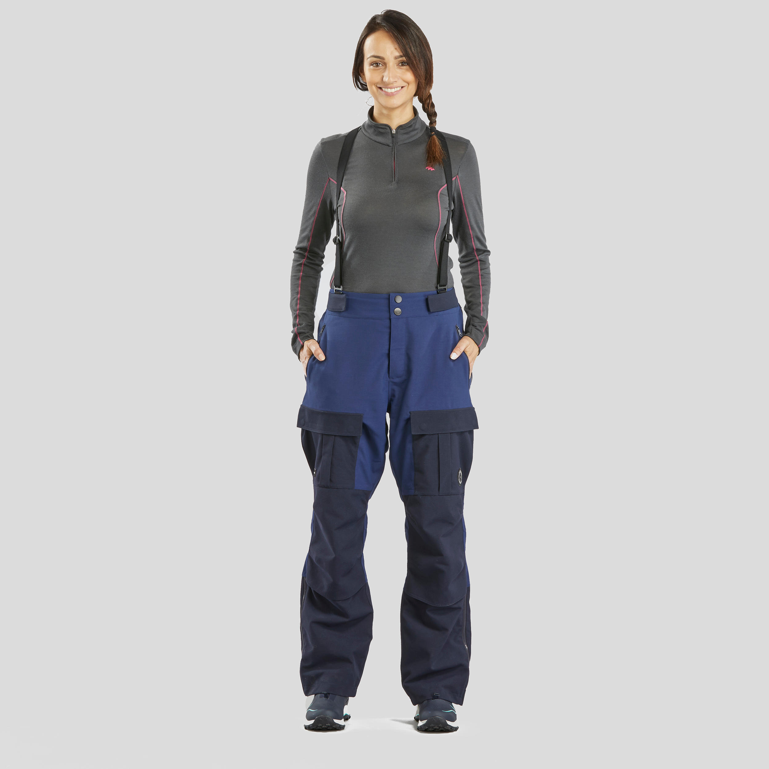 Warm and waterproof trekking trousers - Artic 900 - unisex 3/19