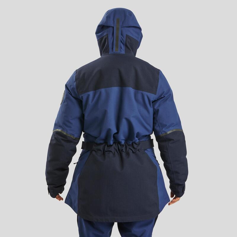 Extra warme en waterdichte parka voor pooltrekking Arctic 900 blauw