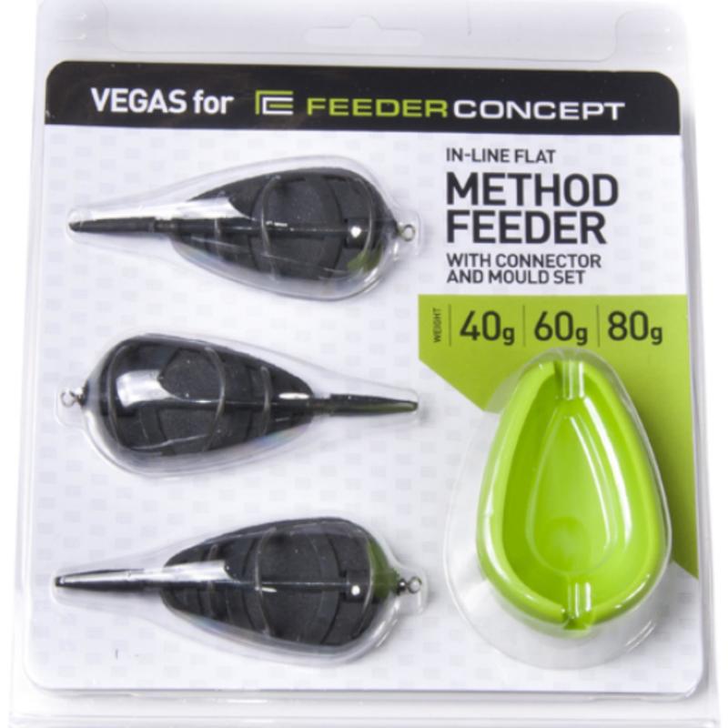 

Кормушки фидерные FC Vegas Flat METHOD 40 60 80г 3шт, X8571472