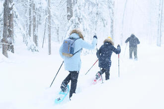 LES BIENFAITS DE LA RANDONNÉE NEIGE