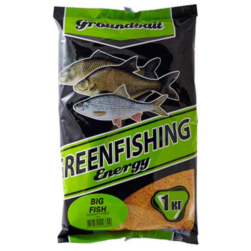 

Прикормка GF Energy BIG FISH 1кг, X8571925