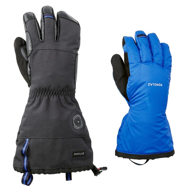 GANTS DE SKI DE PISTE ADULTE WARM FIT ROSES - Decathlon