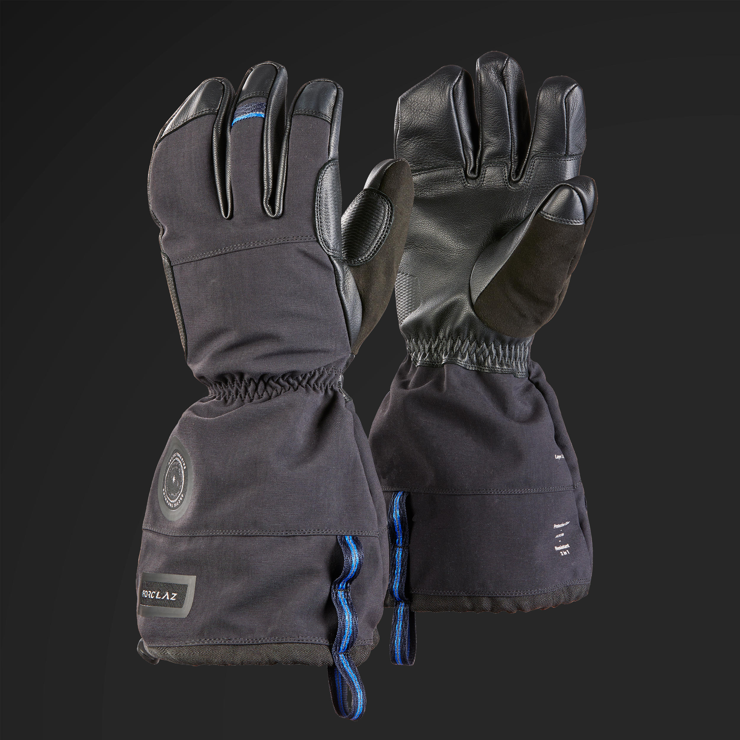 Extreme Cold Arctic Trekking Gloves 2in1 TREK 900 -20°C