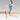 500 Artistic Gymnastics Sleeveless Leotard - Turquoise